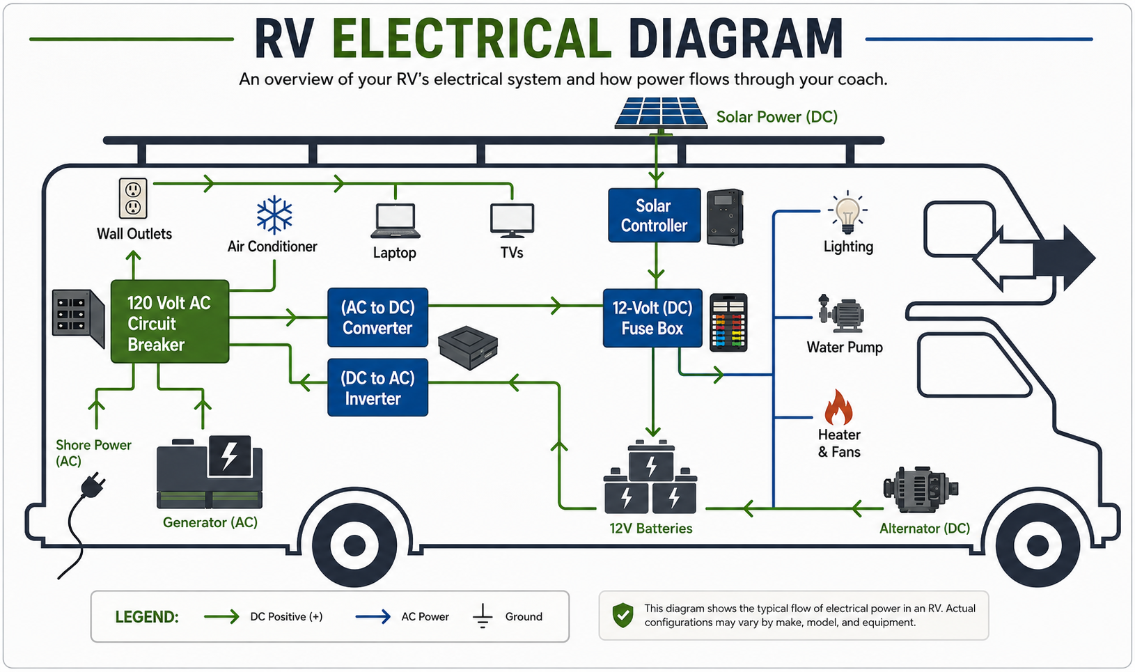 RV owner consultation and equipment walkthrough overview